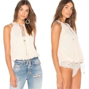 NWT:HAH Reversible Split At The Seams Bodysuit🌻